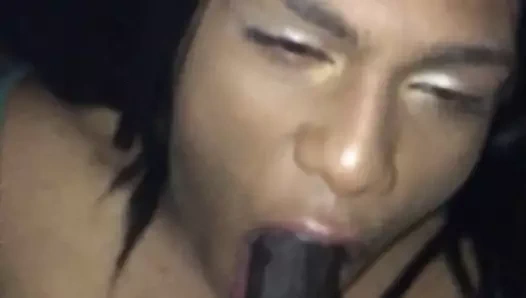 Ts büyük zenci yarağımı emiyor