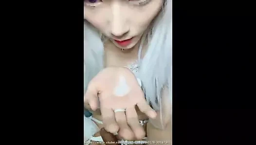 Emilia cd cosplay mastürbasyon