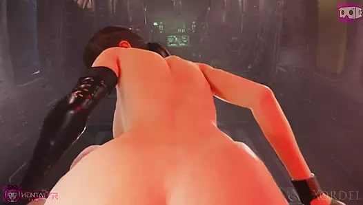 Sessiz ters kovboy kız