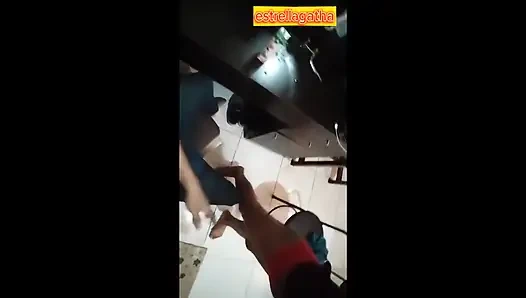 Kocam Yorgundu, Beni Sikine Sürttü Ve Zevkle Atladı