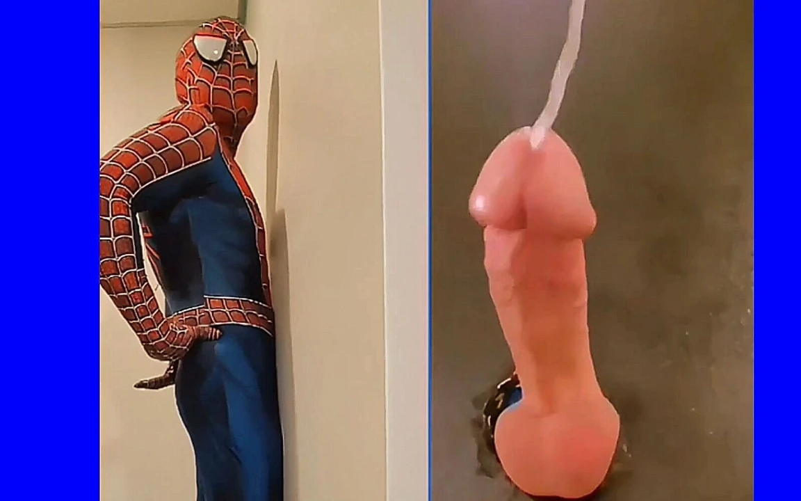 Spidey'nin maceraları bölüm 2 spidey'nin büyük yarağı yeni bir düşmanın bir zafer deliğine sahip