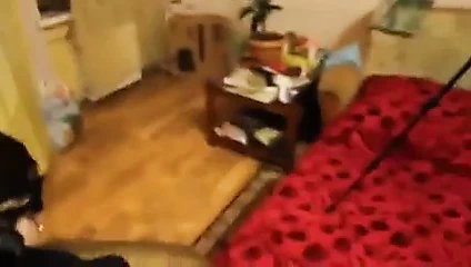 kelepçeli gözleri bağlı assfucked