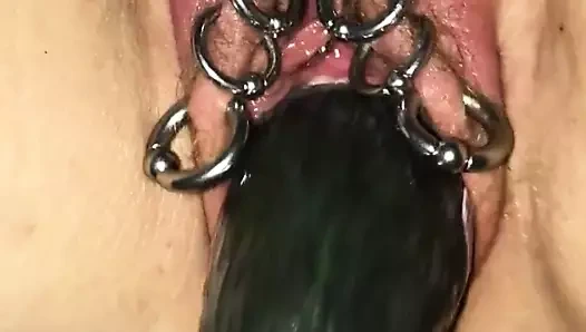 amatör doğumlar bir avacado dışarı arasında onu harap KEDİ 1