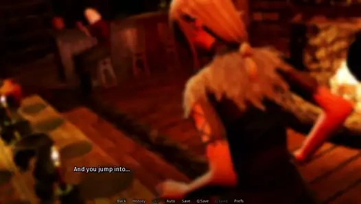 A house in the rift v0.5.3 r2 - Group sex with elf hoes (3)