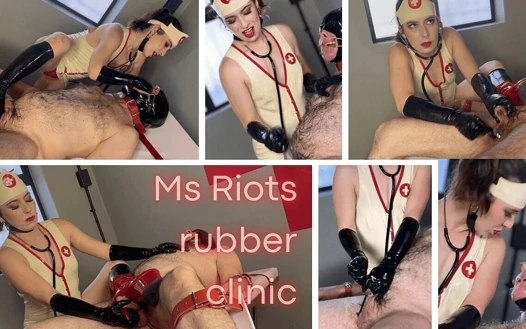 Bayan Riot'un lastik kliniği April Productions