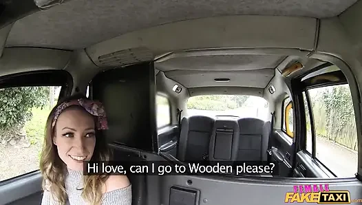 Female Fake Taxi - Cab Driver Deepthroats BBC