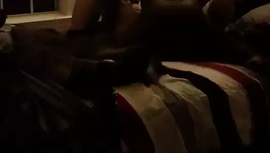 Eş alır sert bbc ve derin vurma raw