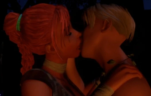 Aşiret kız ormanda çiftleşme