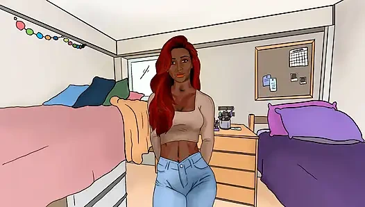 Üniversite çılgınlığı: yaramaz Hintli desi kız Savita ep.11