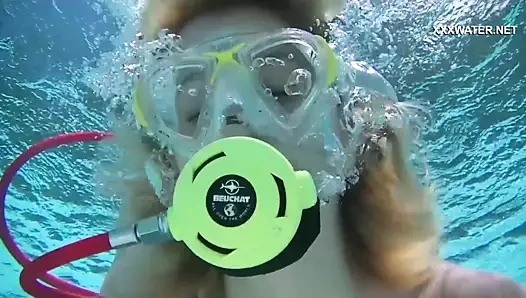 David ve samantha cruz sualtı Hardcore seks