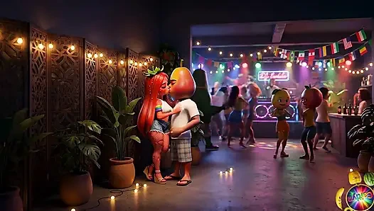 Bölüm 5 - sevimli çilek kız ve tatlı Avokado adam nazik anları paylaşıyor yapay zeka hentait