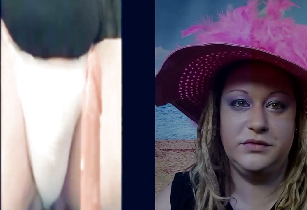 Eşcinsel kadın kılıklı kız için küçük penis aşağılayıcı