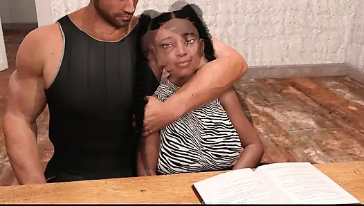 Çikolatayla pişirme 5 ive Ladesha'ya çıplak derisine iyi bir şaplak attırıyor