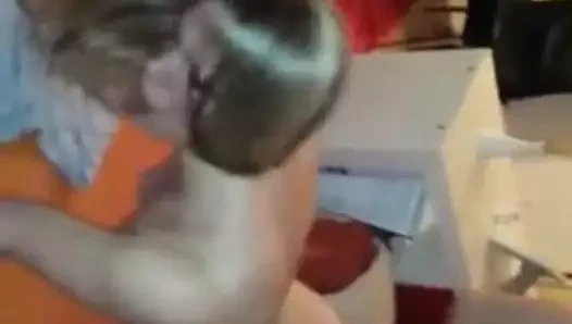 Muhteşem sarışın mfm üçlü