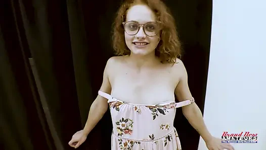 Minyon kızıl luna parish özensiz gırtlağına kadar alıyor ve sonra yaramaz göt sikişi oyunu!