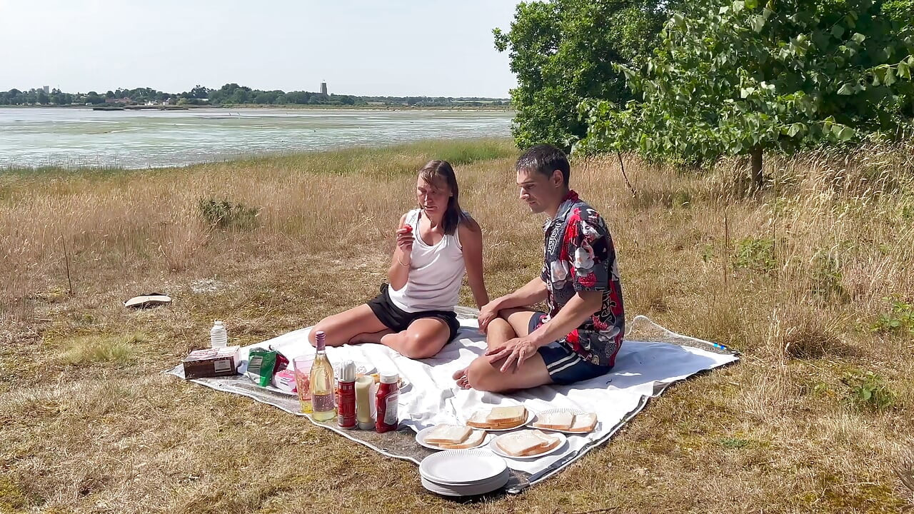 bir İngiliz posh piknik