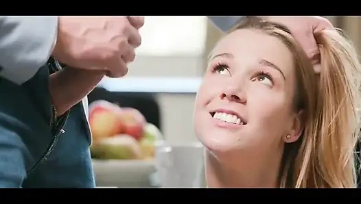 Yaşlı ve genç çift derin anal seks yapıyor