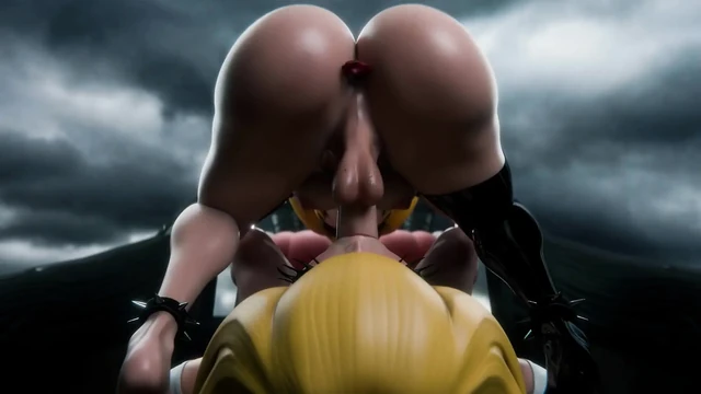 Prenses Peach futa korsanı tarafından mahvedildi sonra dizlerinin üstüne çöktü ve sert sikildi - 3 boyutlu gerçekçi futanari