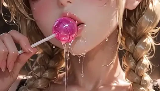 Lolipop yalama derlemesi, 3 boyutlu anime