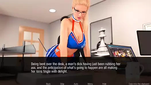 Jessica o'neil sert haber - bölüm 12 - giyinip şaplak atılıyor