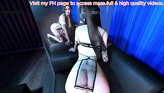Fantezi tanrıçası: animasyonlu kraliçesi- 3 boyutlu animasyon hentai
