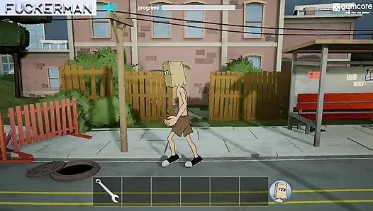 Tam oyun - sikici adam, sokak