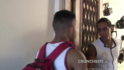 Straight boy accept to suck dick and fuck his gay friend