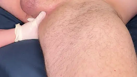 Ona prostat masajı yapıyor!