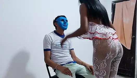 Newly graduated slutty dancer seduces her stepbrother at home