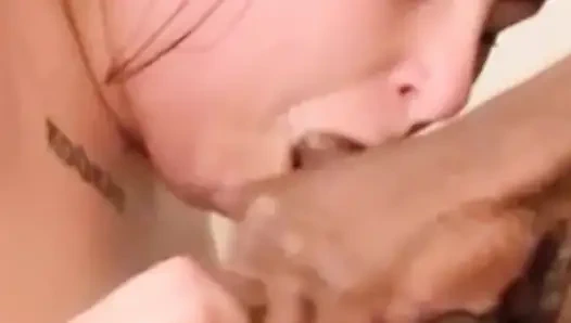 Büyük zenci ve büyük götlü kar tavşanı