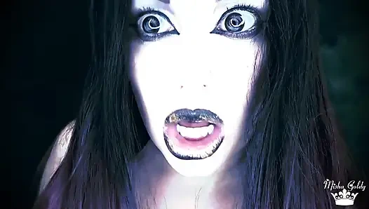 Zalim Banshee ağzına boşaldıktan sonra seni yalayacak ve tekrar tekrar diriltecek