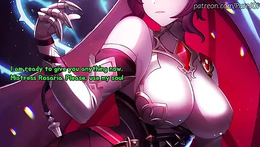 Rosaria from Genshin Impact makes your cock suffer (Edging JOI)
