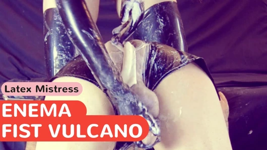 Aşırı kadın egemenliği krem lavman yumruk sokma volkanı ile bitiyor