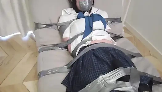 Mz25-jk kız deniz kasetiyle bağlanarak orgazm oldu