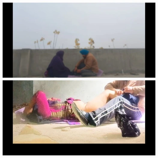 Sardar ve Sardarni ateşli seks - açık alanda desi kimyası