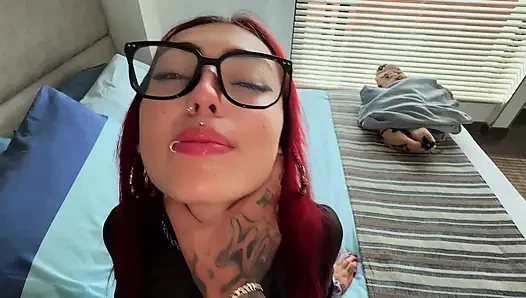 I take a stranger home in BOGOTA and end up fucking her without a condom