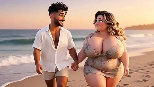 "Curvy Girl Flew For Holiday Sex - She Promised To Return" "Short Film