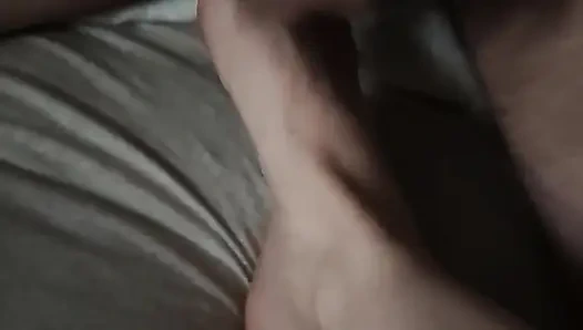 Mariafemdom ayağında sabah el işi