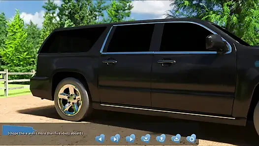 Ateşli kızlara yardım ediyor #2: Johannes giyinirken Bella'nın göğüslerini gördü