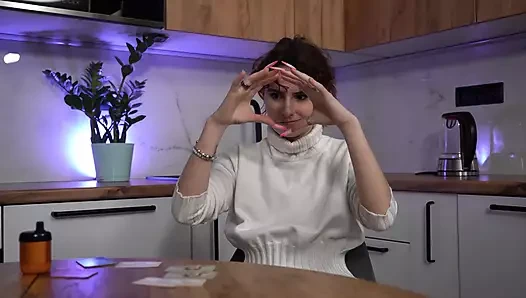 Kartlarda sakso çekti