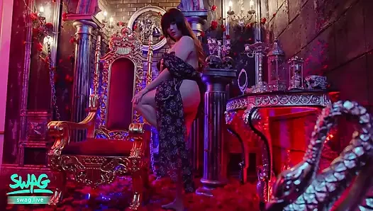 Seksi Asyalı tatlı kız solo şov