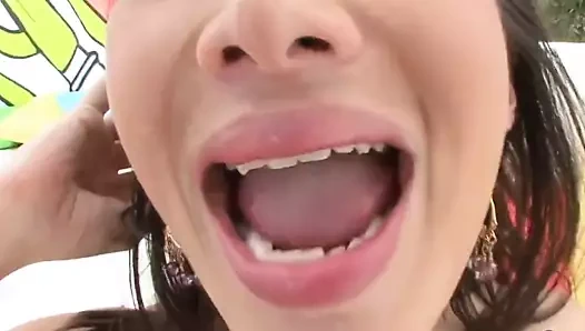 Hardcore dik anal pov sikme için Asya hottie katsuni cheat