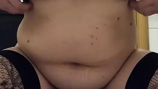 Vibratör ve dildo kullanarak orgazm kontrolü eğitimi, orgazmla doruğa çıktı