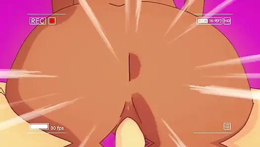 Hentai animasyonları kuzgun ırklararası heyecanı serbest bırakıyor