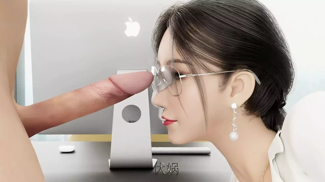 Seksi külotlu çoraplı 3 boyutlu seksi Asyalı sürtük ıslak amını çok sert siktiriyor