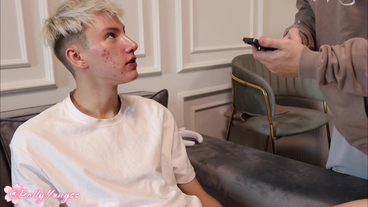 Stepdad Guides His Innocent Stepson Through His First Time with a Big-titted Blonde