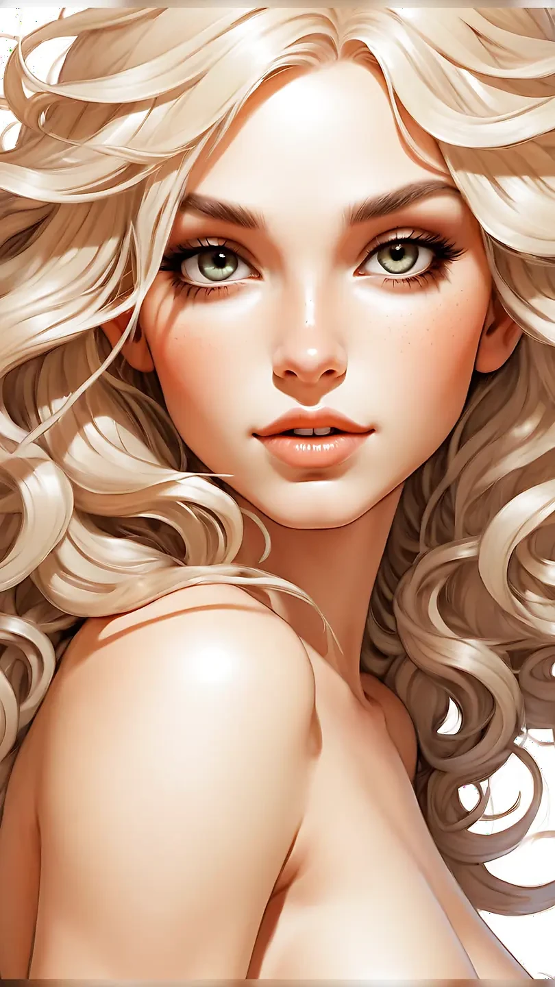 Lustrender Comic Style Nude Elf Girl Slideshow - Sexy Ai Fantasy Elf Pussy & Tits