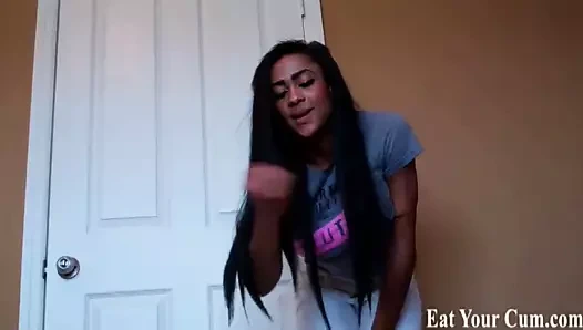 sana kendi cum cei'ni yedireceğim