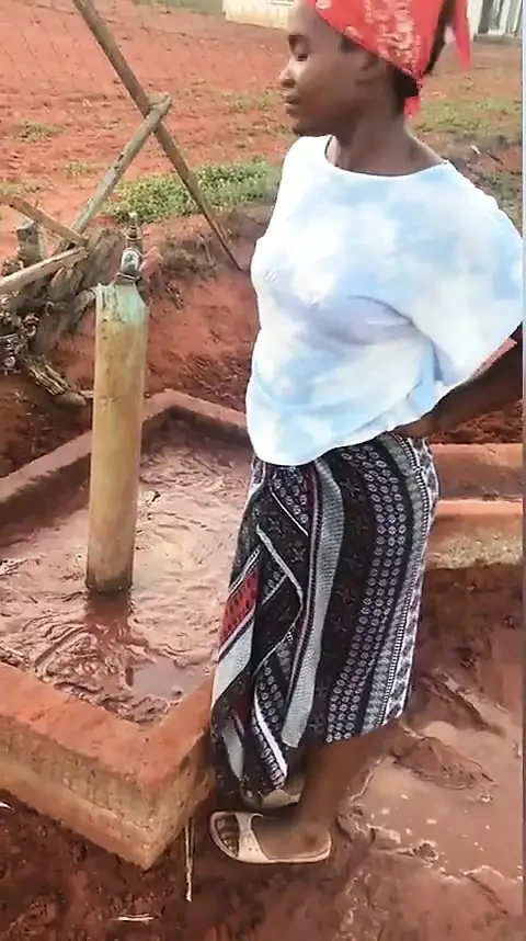 Köylü Zenci Evli Kadın