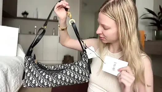 Findom luxury alışveriş vurgun 12k $ ağır boşaltma